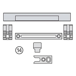 Hautau BZ ZusatzVerriegelung ZV/S EV1 für 1 Verriegelungsstelle (PG:205) 173167