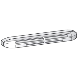 Siegenia Aeromat MIDI HY Fensterlüfter mit Feuchtesteuerung weiss K5 mit Schalldämmmodul 42db (MG:21) L4210420-004120