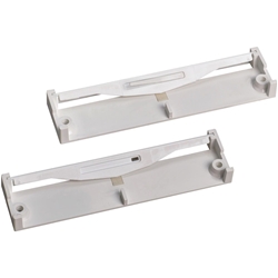 Regel-air FFL für KF-Fenster Typ RF, Komplettset, weiß, Typ 2, Klebedichtung schwarz (besteht aus: 2x Lüfter, 2x Nippel, 2x Dichtung kurz, 2x Dichtung lang, 4x Schraube)