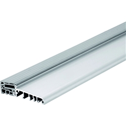 Roto Türschwelle Eifel 110TB EV1/grau, Deckel geriffelt, a 6000mm (MG:57) 549277 (VE = 30 Meter)