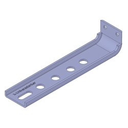 Knelsen Fenstermontagewinkel, Flach-U-Profil-Winkel, F-U-P-FMW-30x160x2,5mm, für die untere Dämmschichtebene Nr. K-405240