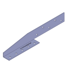 Knelsen BAP-Befestigungswinkel, BAP-Winkel 200x2,0 (25 x Ls / 25 x Rs), verstärkt die Verbindung von Fensterrahmen und Anschlussprofil Nr. K-405191