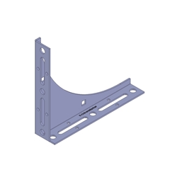 Knelsen Schwerlastwinkel SLW-180x200x2,5mm, für die untere Fenstermontage in der Dämmschichtebene, Belastung bis 301kg, Auskragung 150mm, VE= 10St. (5xRs / 5xLs) Nr. K-405204