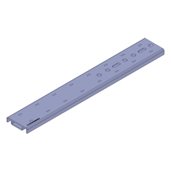 Knelsen SL-Schwerlastprofil SL-Profil 400x3mm, für die untere Fenstermontage Nr. K-405263
