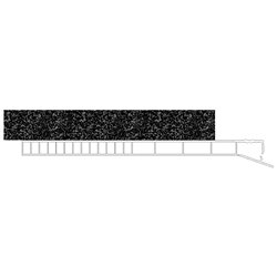 Prix Rollladenkastendeckel 160mm mit 20mm Flex-Isolierung Alukaschiert, WLG032, R=076 qmK/W (a 6,00 Meter) Nr. D160 flex 32