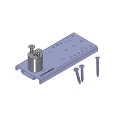 Knelsen Abstandhalter AS SL-150-30, für Absturzsicherung (KF), AS-Halter SL für Gutmann FPS, Lastabtragung = 63kg je Befestigungspunkt, bis zu 30mm überdämmbar Nr. K-130075