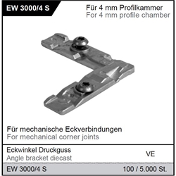Gutmann Eckwinkel EW 3000/ 4S 1VE = 100 Stück EAN 4021036730262