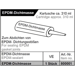 Gutmann EPDM-Dichtmasse Kartusche a 310ml EAN 4021036804468