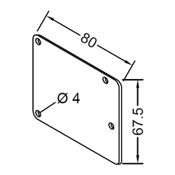 Gutmann Deckel für Dachrinne Deckel P2030 blank EAN 4021036664871