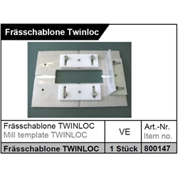 Gutmann Frässchablone für Verbinder Twinloc EAN 4021036908630
