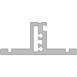 Gutmann Grundprofil GTR 66, RAL7016 anthrazitgrau matt (1VE = 6m)