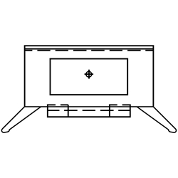 Klipshalter FA 21 für Flügelabdeckprofil Nr. 56008306 (110536 000 01)