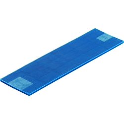 Roto Fenster-Verglasungsklotz, GL-SV, Länge 100mm, Breite 28mm, Stärke 2mm, Kunststoff blau (VPE:1000) (MG:58) 538378