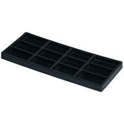 Gitterklötze schwarz 100x52x6mm Karton a 500 Stück Nr. VGK-100-52-6