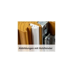 Ellen Renovierungsdichtung Flügelfalzdichtung 6308AC für Holzfenster und -türen, TPE beige, Nutbreite 2,8-5,0mm, Falzhöhe 6,5-19,0mm, Länge 6,5m Nr. 6102571