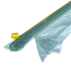 Fenster-Abdichtleiste illmod i TR510 für innen, weiß, selbstklebend, 40mm x 5m (1Krt. a 50m) Nr. TR510304033 (304033)