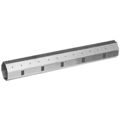 Mini-Welle mit Außenbördelung 40x0,8mm (a 6 Meter) Nr. 18052B
