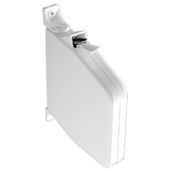 Mini-Gurtroller, schwenkbar, braun, BA 153mm, mit 5m Gurt (braun), ohne Kappen für Anschraubwinkel Nr. 00511SM