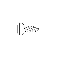 Metallnippel 937, für alle Rollladenführungen (außer Veka & Kömmerling) und Verkleiduungsprofile Nr. 934 / 935Pack (a 500 Stück) Nr. 937