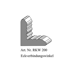 Rollladenkasten- Eckverbindungswinkel Nr. RKW 200