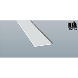 Flachprofil weiß auf Rolle 60x2,5mm mit SK & WL (a 150 Meter) Nr. 0786025 WLR (Den letzten Meter nicht verarbeiten!)
