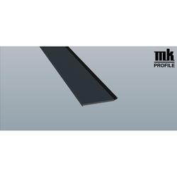Flachprofil 50x3mm mit SK & WL, Anthrazitgrau, 70 1605-167 (a 6,00 Meter) Nr. 078203 WL K 1605