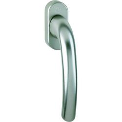 Hoppe Fenstergriff Tokyo 0710/U26 35mm Stift F9 Alu Stahl mit Schrauben M5x45mm Nr. 8167520