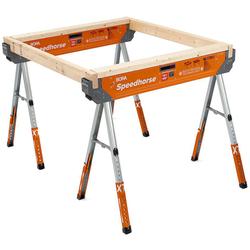 BORA Speedhorse XT Arbeitsböcke PM-4550T mit Aufstellautomatik, höhenverstellbar 760-910mm (Paar)