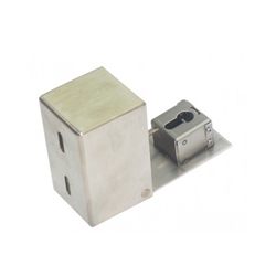 SBS Schlüsselbox TR801 B75 x H125 x T75 mm, Edelstahl, PZ-HZ vorgerichtet