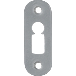 Abus ABT-Kastenschloss, Buntbart gelocht,D60, DIN Links-Rechts, ASS BB, ohne Wechsel, verzinkt mit Schließblech Nr. 21513