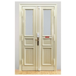 Abus WET-Stangenschloss, TSS550 ohne Zylinder, Metall weiß silber, inkl. Stangenset 135/135cm Nr. 00235