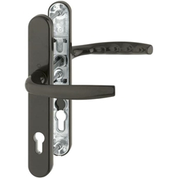 Hoppe Profiltürgarnitur New York 1810G/3358/3357N PZ 92/8mm TS: 72-77mm F8707 dunkelbraun Nr. 3704935