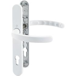 Hoppe Profiltürgarnitur Luxembourg 1500/3357 F9016 verkehrsweiß PZ 92/8mm, TS: 72-77mm Nr. 8002917