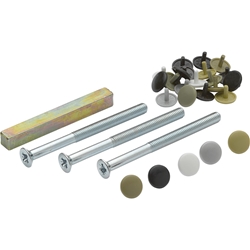 Hoppe PT-Befestigungsset, VK8x70mm, M6, verzinkt TS 52-57mm für Wechselgarnitur Nr. 3092422