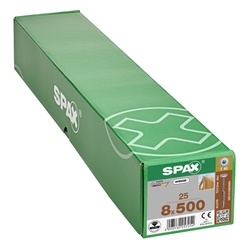 SPAX Schraube 8.0x500mm Tellerkopf TX (T-STAR plus) T40 Teilgewinde 4CUT WIROX 25 ST Nr. 0251010805005