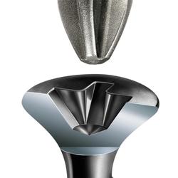 SPAX Schraube GIX-A 3.9x25mm Trompetenkopf H2 Feingewinde phosphatiert magaziniert 1000ST Nr. 1091170390256