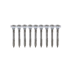 SPAX Fassadenschraube 4.5x43mm Edelstahl A2 TX (T-STAR plus) T20 Fixiergewinde 4CUT magaziniert 1000ST Nr. 2547000450437