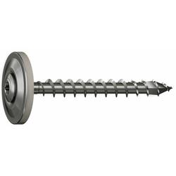 SPAX Universalschraube 4.5x45mm Spenglerschraube Edelstahl A2 TX (T-STAR plus) T20 4CUT Dichtscheibe 20mm XL 80ST Nr. 4577000450456