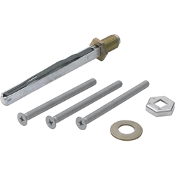 Hoppe FH-Befestigungsset, VK9x100mm, M6, verzinkt TS 62-67mm für Schutz-Wechselgarnitur Nr. 6836423