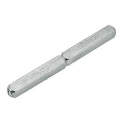 Hoppe, Antipanikstift, 9x114mm, LA 55/LI 55mm FSAP, Stahl, silber verzinkt symmetrisch geteilt, TS 40-62mm, Antipanik Nr. 4841346