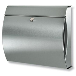 Burg Wächter Briefkasten Verona 354x404x150mm, Einwurf DIN C4 4,2Kg, Edelstahl Nr. 3844 ES