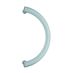 Hewi Stoßgriff, halbrund gebogen, Polyamid, 550.40KSLT, BA400, reinweiß hochglanz Nr. 550.40KSLT 99