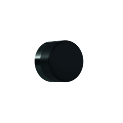 Hewi Wandpuffer, mit elastischem Puffer, Polyamid, 610, Ø 35 mm, L 24 mm, tiefschwarz, verdeckt verschraubt Nr. 610 90