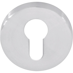 Ogro Schlüsselrosette PR 6612 PZ TS 35-50mm Alu F1 Satino Nr. 90055000315