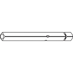 Ogro Doppelstift 8mm PR 114 TS 66-80mm Länge 143mm Nr. 90050052903