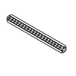 Hewi Vierkantstift, für Türdrücker, 8x104mm, 41589, Stahl verzinkt, TS 38,1-48mm Nr. 41589