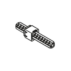 Hewi Wechselstift, Vierkant 8x64mm, 72.9.8.4R, für einseitig Drücker, Stahl verzinkt Nr. 72.9.8.4R