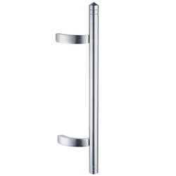 W+B Stangengriff Edelstahl matt gebürstet für einseitige Befestigung L: 500mm, LA: 300mm (FBB EA 640) Nr. 7494 E 2