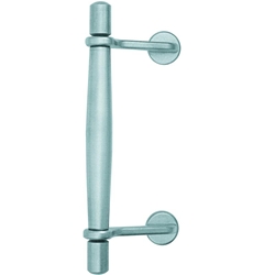Stoßgriff 0065 S Edelstahl matt inkl. Befestigung 12 EmS M8 BA:210mm