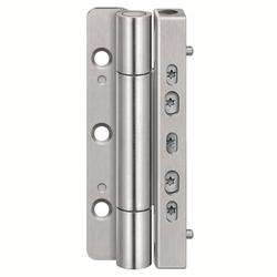 Simonswerk HT-Rollenband, SIKU® RB 5010 3D, 2tlg., edelstahl matt gebürstet Gleitlager, Rollenlänge: 140mm, DIN-Richtung: Links-Rechts Nr. 500002414 / 5 190905 0 04003